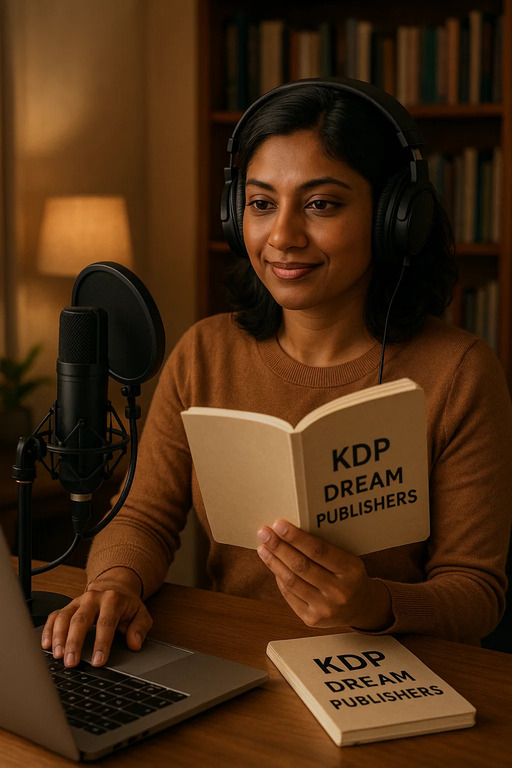 Professional Audiobook Production Services by Kinetic Digital Prime Publishers