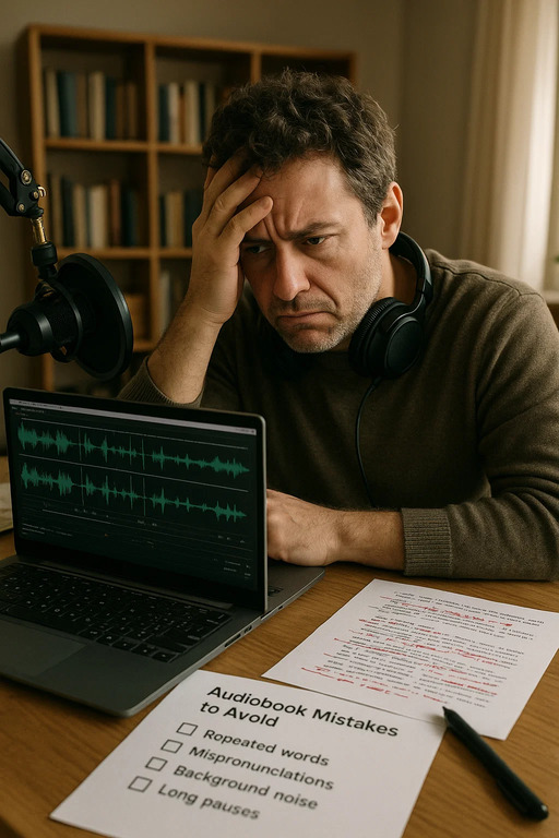 Common Audiobook Publishing Mistakes to Avoid