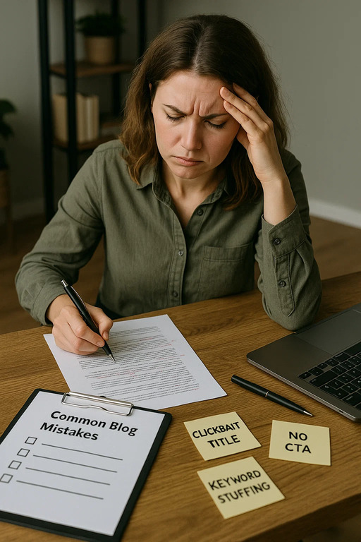 Common Blog Writing Mistakes to Avoid