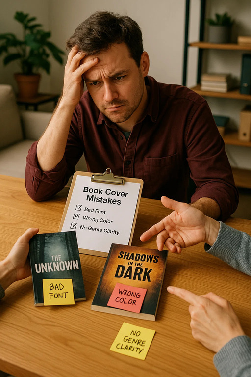 Common Book Cover Design Mistakes to Avoid