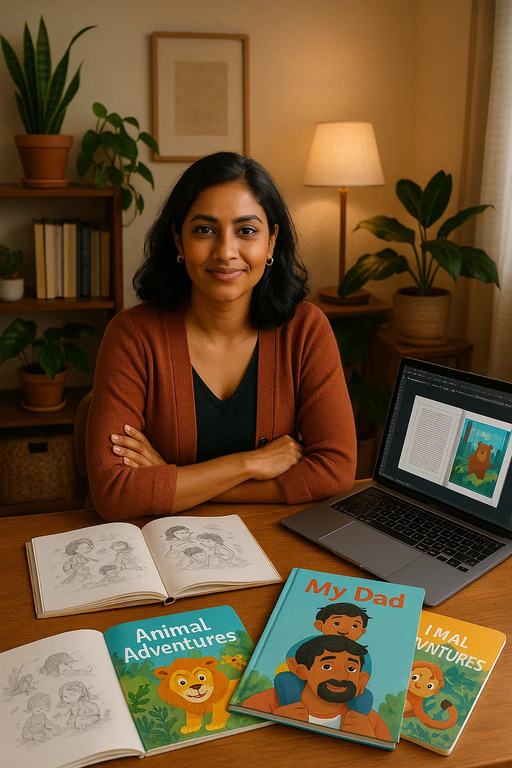 Start Your Book Illustration Journey with Kinetic Digital Prime Publishers